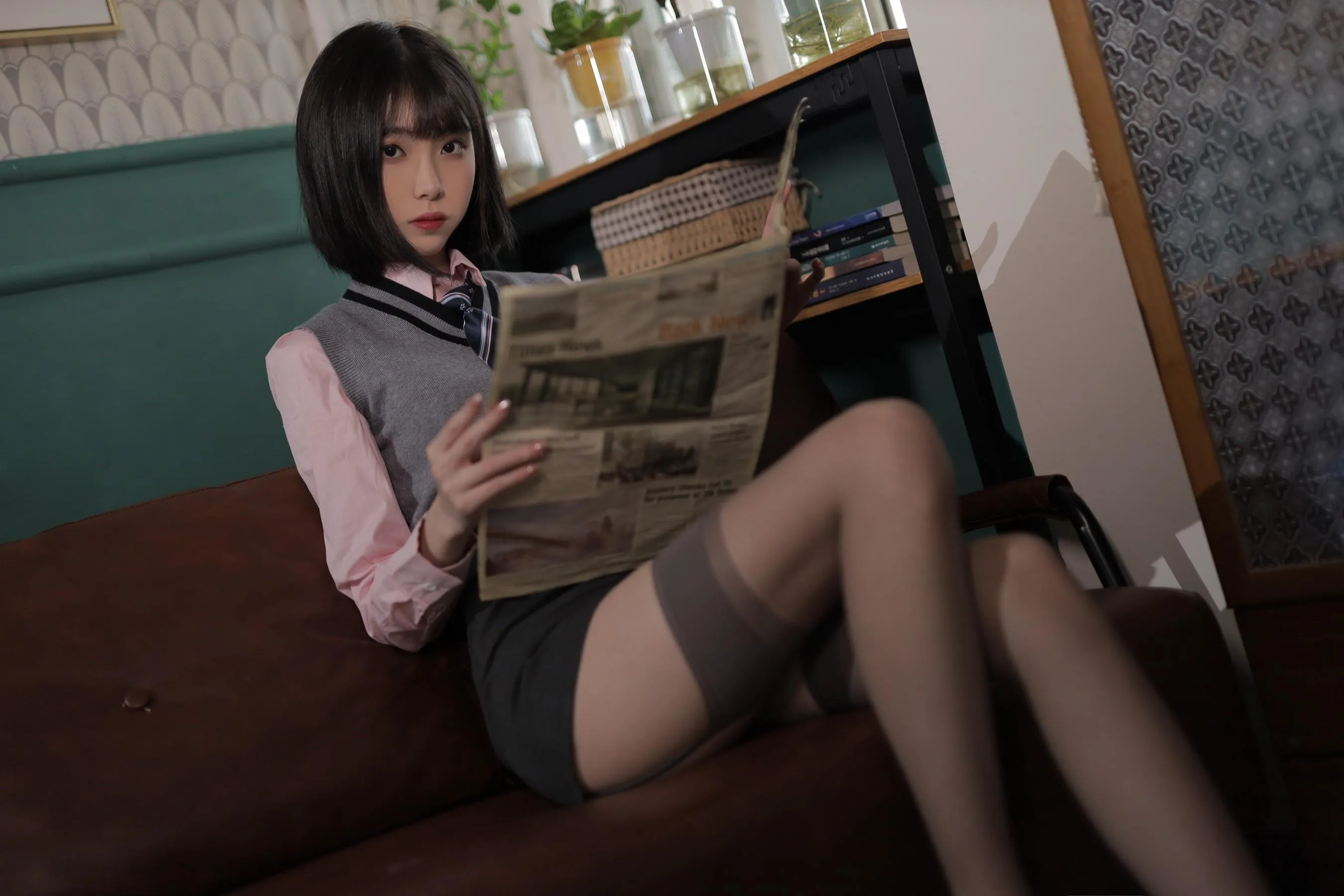 许岚LAN – NO.23 韩系制服 [40P]插图8